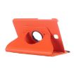 Galaxy Tab S2 8.0 Orange Leather Case - 360 Rotation & Holder - 4