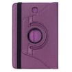 Galaxy Tab S2 8.0 Purple Leather Case - 360 Rotation & Holder - 3