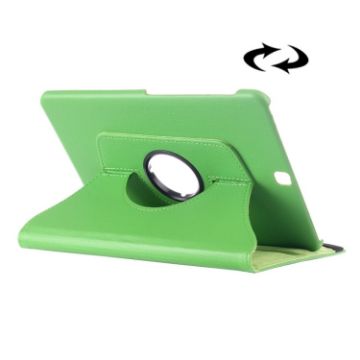 Galaxy Tab S2 9.7 Green Leather Case with 360 Rotation & Holder - 1