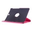 Galaxy Tab S2 9.7 Case - Litchi Texture, 360 Rotation, Magenta Holder - 5