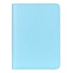 Galaxy Tab S2 9.7 Case - Litchi Texture, 360 Rotation, Baby Blue Holder - 2