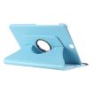 Galaxy Tab S2 9.7 Case - Litchi Texture, 360 Rotation, Baby Blue Holder - 4