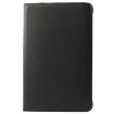 Galaxy Tab 2 (10.1) P5100 Black Leather Case with 360 Rotatable Holder - 2