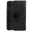 Black Leather Case for Galaxy Note 10.1 (2014) - 360 Rotatable, 2-Angle Holder - 5