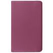 Purple Litchi Texture Leather Case with 360 Rotation for Galaxy Tab E 9.6 - 2