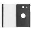 White Litchi Texture Leather Case with 360 Rotation for Galaxy Tab E 9.6 - 4