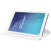 White Litchi Texture Leather Case with 360 Rotation for Galaxy Tab E 9.6 - 5