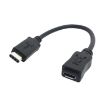 CY-201 USB 3.1 Type-C to Micro USB 2.0 Cable, 20cm, Black, Nokia N1 - 1