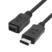 CY-201 USB 3.1 Type-C to Micro USB 2.0 Cable, 20cm, Black, Nokia N1 - 2