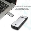 USB Voice Recorder & 8GB Flash Drive - Black | Dual Function Device - 5