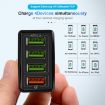 2 in 1 USB to 8 Pin Cable + 30W QC 3.0 Charger Set, EU Plug (Black) - 7