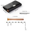 27-in-1 Magnetic Portable Wallet Screwdriver Set for Phone/Tablet Repair - 5