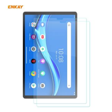 Lenovo M10 Plus 10.3" 2 PCS ENKAY 9H Tempered Glass Screen Protector - 1