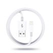 QC3.0 Dual USB Car Charger + 8 Pin Fast Charging Line Kit - White - 3