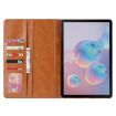 Samsung Galaxy Tab S7 Plus Wine Red Leather Case with Photo Frame & Wallet - 4
