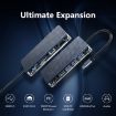 ORICO WB-11P 10-in-1 Type-C Transparent HUB - Versatile USB-C Adapter - 8