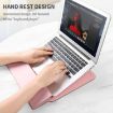 Universal Laptop Holder Bag - 4 in 1 PU Waterproof, 13/14" Dark Blue - 7