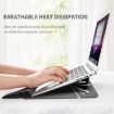 Universal Laptop Holder Bag - 4 in 1 PU Waterproof, 13/14" Dark Blue - 8