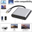 ZS-SGSHDMI USB-C to Dual HDMI Adapter - Type-C to HDMI Converter - 6
