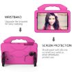 Galaxy Tab 4 7.0 T230/T231 Kids EVA Anti-Fall Cover with Stand (RoseRed) - 6