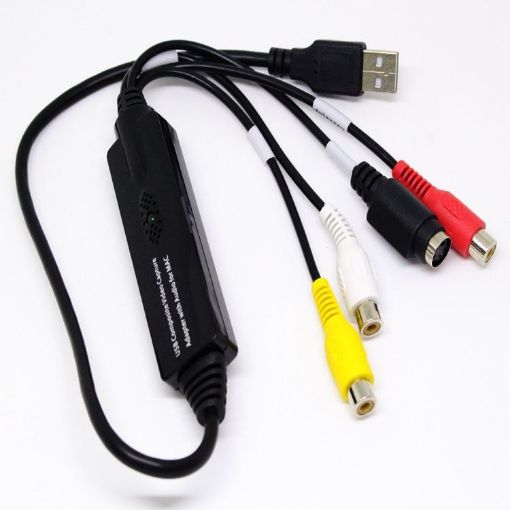 USB to RCA Cable 60+ Compatible with Vista 64/Win 7/8/10/Mac OS - 1