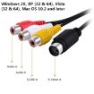USB to RCA Cable 60+ Compatible with Vista 64/Win 7/8/10/Mac OS - 4