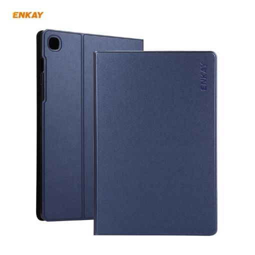 Samsung Galaxy Tab A7 10.4 T500/T505 Smart Case, Dark Blue, PU Leather - 1