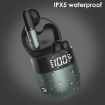 J28 TWS Bluetooth Earphones LED Display HIFI Music Sport (Blue) - 8