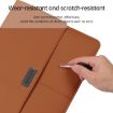 Rose Gold Litchi Pattern PU Leather Laptop Bag 13-14 inch Waterproof - 6