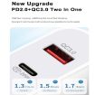 20W PD Type-C + QC 3.0 Fast Charger with USB-C to 8 Pin Cable US Plug - 4