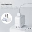 12W USB Charger & 8 Pin Cable for iPad/iPhone/iPod, US Plug - 6