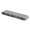 WS-15 6 in 1 Type-C Hub: HDMI, USB 3.0 x 2, SD, TF, PD Converter - 1