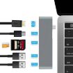 WS-15 6 in 1 Type-C Hub: HDMI, USB 3.0 x 2, SD, TF, PD Converter - 4