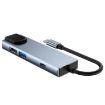 6 in 1 Type-C Hub: HDMI, RJ45, SD/TF, PD, USB Adapter - 3