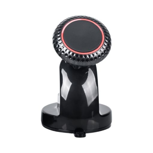 Black+Red Vehicle Mobile Phone Holder with Adhesive Suction Cup - 1