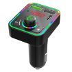 F3 Car FM Transmitter LED Receiver MP3 Player 3.1A Dual USB Charger - 2