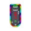 F7 Car MP3 Player 12V QC3.1 Dual Port Fast Charging with Colorful Light - 2