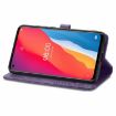 Ulefone Note 11 Plus Purple Mandala Flip Leather Case with Wallet & Lanyard - 4