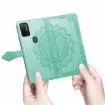 Ulefone Note 11 Plus Green Leather Case with Card Slot & Lanyard - 5