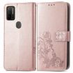 Ulefone Note 11 Plus Rose Gold Leather Case with Lanyard & Card Slot - 2