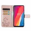 Ulefone Note 11 Plus Rose Gold Leather Case with Lanyard & Card Slot - 3