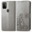 Ulefone Note 11 Plus Gray Leather Case: Lanyard, Card Slot, Wallet, Bracket - 2