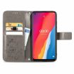Ulefone Note 11 Plus Gray Leather Case: Lanyard, Card Slot, Wallet, Bracket - 3