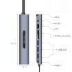 V161B 9-in-1 Type-C Hub: HD/VGA/USB3.0/SD/3.5mm Audio/TF Reader - 4