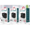 Fast Charger F002C QC3.0 USB + USB 2.0 with LED Display & 8 Pin Cable - 8
