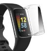 Fitbit Charge 5/6 ENKAY Hat-Prince Full Coverage TPU Clear Case Cover - 1