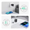 PD25W USB-C/Type-C + QC3.0 Dual Port Fast Charger with Cable, UK Plug - 4