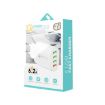 QC-04 Multi-Port Charger: QC3.0 + 3 USB2.0, 3A USB to 8 Pin Cable, EU Plug - 7