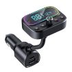 T67 Bluetooth 5.0 Car MP3 Player FM Transmitter Wireless AUX Adapter - 4