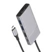 8 in 1 Type-C Hub: HDMI, USB, VGA, SD, TF, 3.5mm Adapter - 3